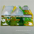 Ziplock biodegradable 16oz cigarette plastic tobacco pouch